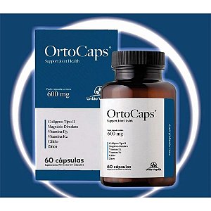 OrtoCaps 600mg – Cálcio, Vitaminas e Minerais para Saúde Óssea