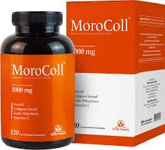 Colágeno + Morosil União Vegetal MoroColl - 120 Cápsulas (1000mg)
