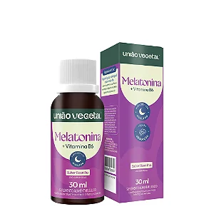 Melatonina + Vitamina B6 União Vegetal - 30ml (210mcg)