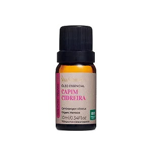 Óleo Essencial Via Aroma 10ml Capim Cidreira