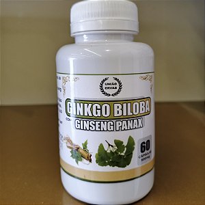 Ginkgo Biloba c/Ginseng Panax 60 cápsulas