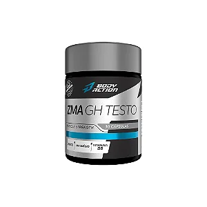 ZMA GH-Testo Body Action (Zinco + Magnésio + Vit. B6) - 30 Cápsulas