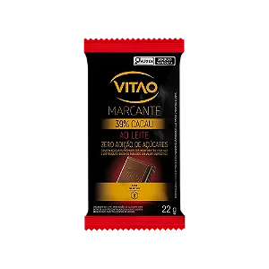 Chocolate Ao Leite Zero Açúcar Marcante 22G | 39% Cacau