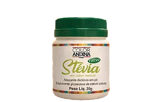 Adoçante Stévia Color Andina - 100% Natural e Zero Açúcar New