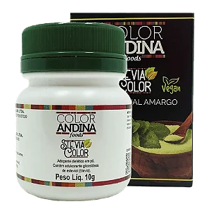 Adoçante Stévia Color Andina | 100% Natural e Zero Açúcar