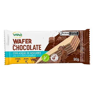 Wafer Zero Açúcar Vitao 90g
