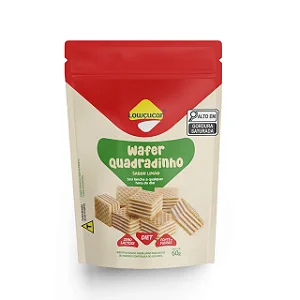 Wafer Diet Quadradinho 60g