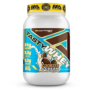 Tasty Whey Cookies & Cream Adaptogen 900g