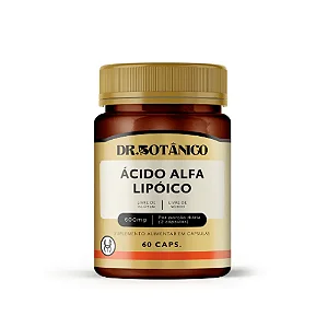 Ácido Lipóico Dr. Botânico 600mg 60 cápsulas