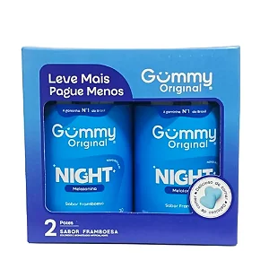 Gummy PromoPacks Night c/30 + Night c/30 gomos