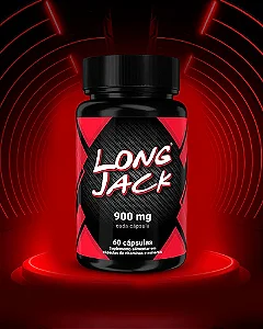 Long Jack 900mg União Vegetal 60 cápsulas