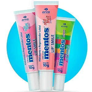 Hidratante e Regenerador Labial Mentos Lip Smile