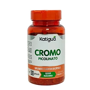Picolinato de Cromo 250mg Katiguá 30 cápsulas