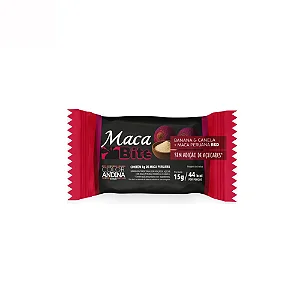 Maca Bite Red Vegan Zero Açúcar Color Andina 15g