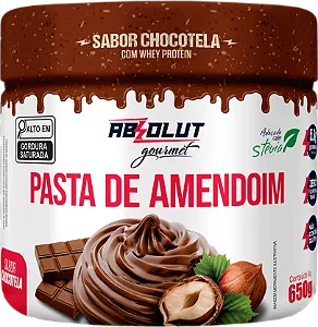 Pasta de Amendoim Gourmet Absolut 650g
