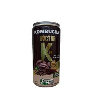 Kombucha Doutor K Orgânico Café, Cacau e Chocolate 260ml