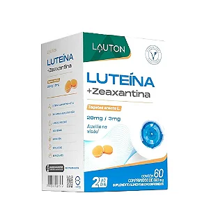 Luteína + Zeaxantina Lauton 60 comprimidos