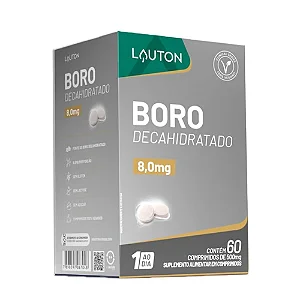 Boro Decahidratado Lauton 60 comprimidos