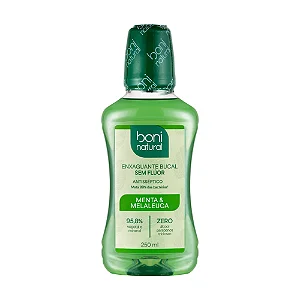 Enxaguante Bucal Boni Natural Menta e Melaleuca 250ml