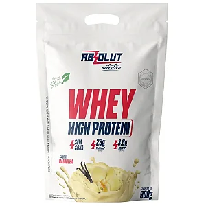 Whey High Protein Absolut Nutrition Refil 900g