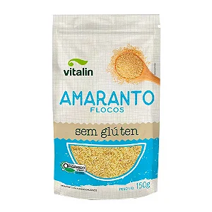 Amaranto orgânico em Flocos Vitalin 150g