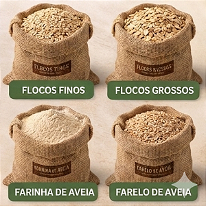 3kg de Aveia do jeito que você preferir