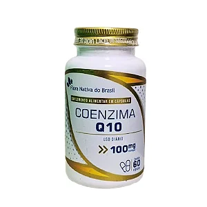 Coenzima Q10 (100mg/ porcao) Flora Nativa 60 Cápsulas