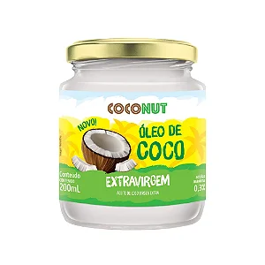 Óleo de Coco Extravirgem Coconut 200ml