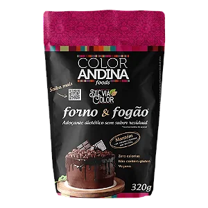 Adoçante Culinário Stévia Forno e Fogão Color Andina 320g