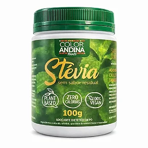 Adocante Stevia Cristal Color Andina 100g