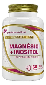 Magnésio + Inositol Flora Nativa 60 cápsulas