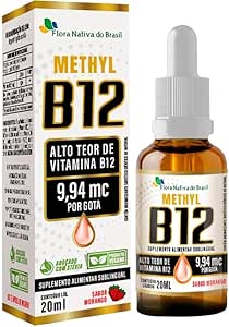 Vitamina B12 Líquida (Metil 9,94 mcg/gota) Flora Nativa 20mL