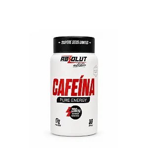 Cafeína 200mg Absolut Nutrition 30 cápulas 17g