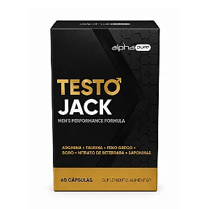 Testo Jack Alphapure 60 cápsulas
