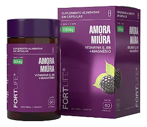 Amora Miúra 1000mg FortLife 60 cápsulas
