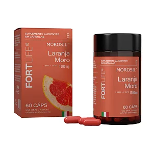 Morosil Laranja Moro 1000mg FortLife 60 cápsulas