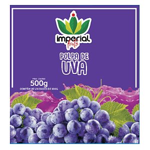 Polpa de Uva 500g (disponível p/a cidade de João Pessoa)