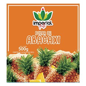 Polpa de Abacaxi 500g (disponível p/a cidade de João Pessoa)