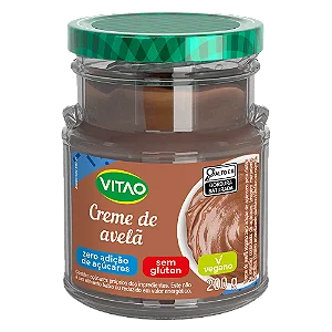 Creme de Avelã Vegano Vitao 200g