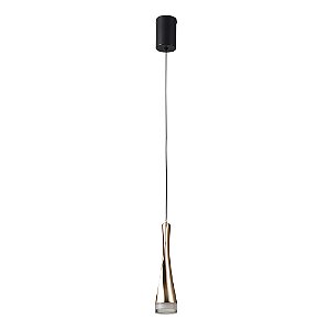 Pendente Led Noet - Ouro Champagne - Nordecor