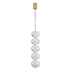 Luminária Pendente led LUSE - 5 Módulos - Nordecor