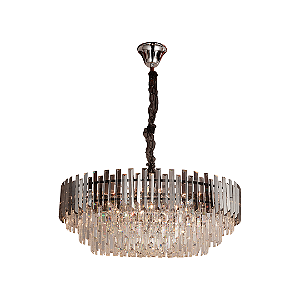 Pendente Elara Metal Cristal - 9*E14 - (D)60cm - Astraled