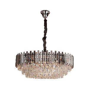 Pendente Elara Metal Cristal - 13*E14 - (D)80cm - Astraled