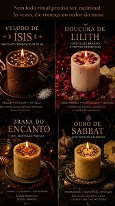 VELAS COMESTÍVEIS COM MAGIA