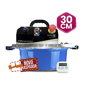 30CM - Misturadora Azul para DOCES E RECHEIOS com ajuste fino de velocidade, bivolt com chave seletora
