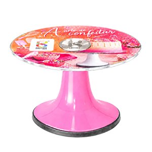 Bailarina Profissional de Vidro - ROSA CHICLETE