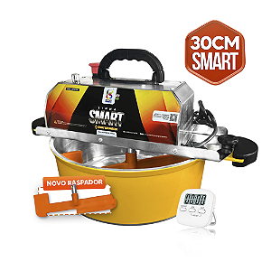 30CM - Misturadora SMART Amarela para DOCES E RECHEIOS com ajuste fino de velocidade, BIVOLT AUTOMÁTICO