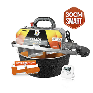 30CM - Misturadora SMART Preta para DOCES E RECHEIOS com ajuste fino de velocidade, BIVOLT AUTOMÁTICO