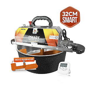 32CM - Misturadora SMART Preta para DOCES E RECHEIOS com ajuste fino de velocidade, BIVOLT AUTOMÁTICO