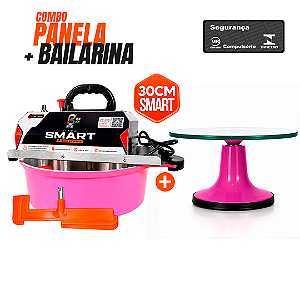 COMBO PANELA MISTURADORA SMART 30CM + BAILARINA PROFISSIONAL